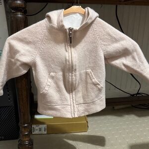 Camilla 100% cashmere pale Pink Hooded Jacket